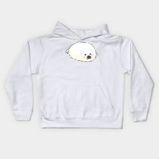 Cute Baby seal illustration Kids Hoodie